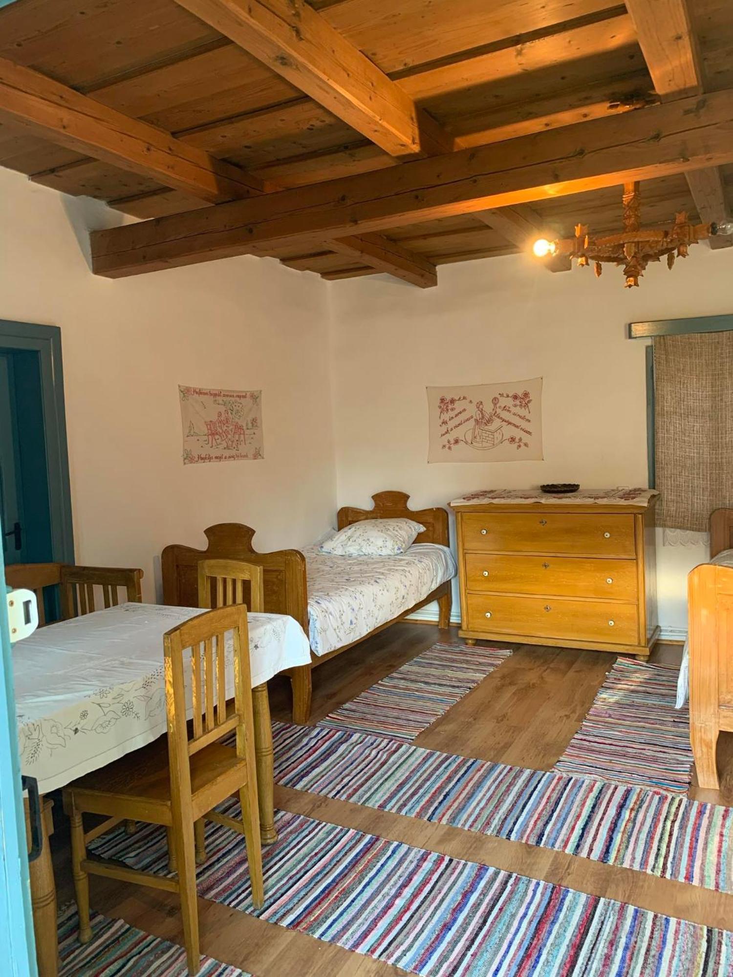 Biro Vendeghaz Hotel Sarateni Bagian luar foto